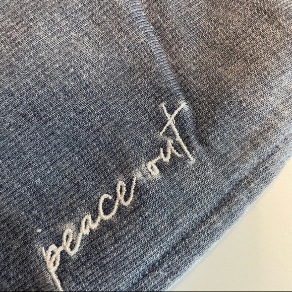 Free People Cozy Cool Girl Lounge Pants, Dark Sapphire Blue, BNWT - Picture 9 of 9